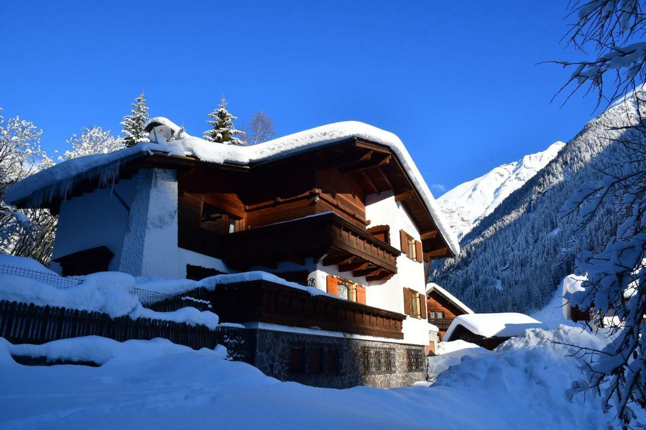 Haus Hubertus Appartement Sankt Leonhard im Pitztal Buitenkant foto